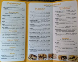 Mt Plate Deli menu