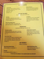 Point Street Tavern menu