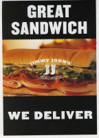 Jimmy John's Gourmet Sandwiches menu