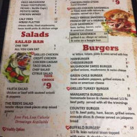 Margarita's Steakhouse menu