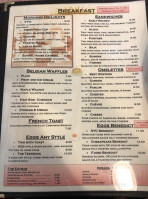 Main St Ice Cream Parlor menu