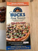 Buck's Pizza food