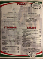 Original Italian Pizza menu