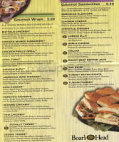 Tropical Smoothie menu