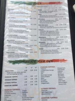 Tortora's menu