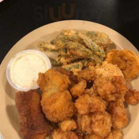 Cajun Catfish Buffet food