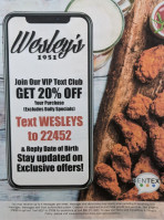 Wesley's Discount Liquors food