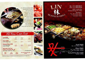 Lin Buffet menu