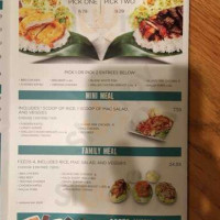 Ono Hawaiian Bbq menu