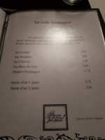 L'oustau menu