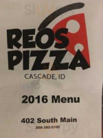 Reo's Pizza food