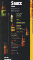 Buffalo Wild Wings menu