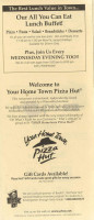 Rapid Fired Pizza menu