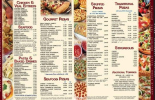 Enzo's To Go menu