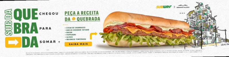 Subway São João Batista food