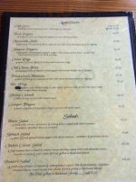 Hunters Cafe menu