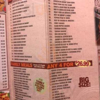 China Wok menu