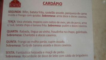 Recanto dos Fontes food