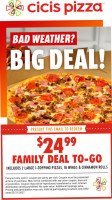 Cicis Pizza food