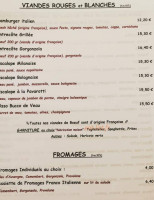 La Taormina menu