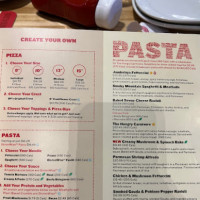 Boston Pizza menu