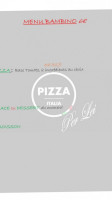 Pizza Per Lei menu