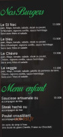 L'hermitage menu