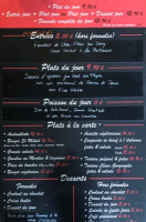 Le Saint Mihiel menu