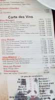 Palais De Bonneuil menu