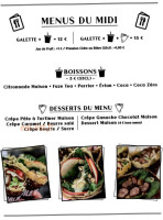 Galbar menu