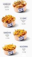 Label Poutine food