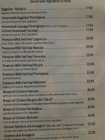 Assaggini Di Roma menu