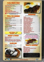 Budd Lake Diner menu