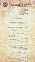 Taqueria Wey menu