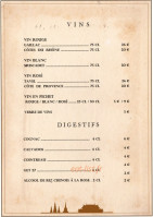 Ayutthaya menu