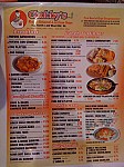 Chubby's Mexican menu