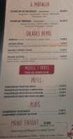 Casa Castano menu