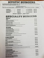 Mystic Meat And Seafood Market menu