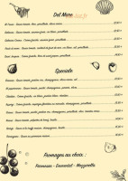 Ké Pasta menu