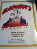 Claw Daddy's Grill food