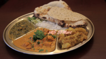 Thali Cuisine Indienne food