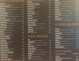 Pizzeria Mister Pippi menu