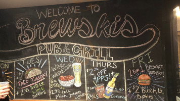 Brewski's Pub Grill food