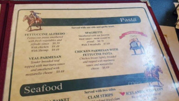 Paul Revere Family menu