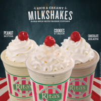 Rita's Ice Cream Shop food