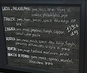 Pizzeria La Teglia menu