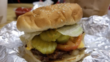 Five Guys Burgers Fries food