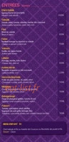 Semiramis menu