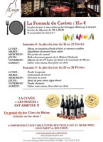 Les Domaines Qui Montent Saint Doulchard menu