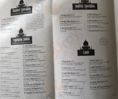 Taste Of India menu